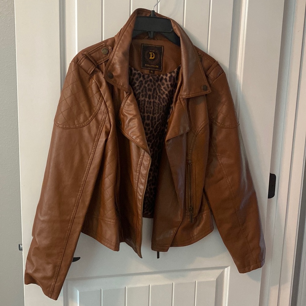 Brown Leather Jacket